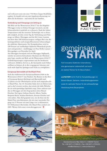 Alpine Technologien 2016