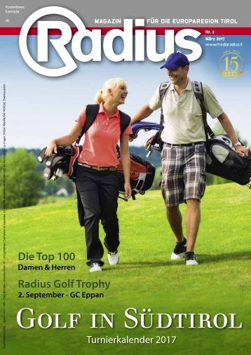 Golf in Südtirol  2017