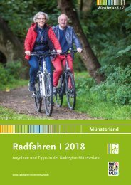 Radfahren 2018 - Angebote und Tipps in der Radregion Münsterland