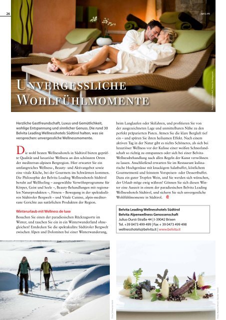 Südtirol Magazin Winter 2015/16 - Die Welt