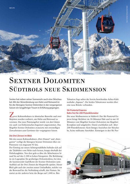 Südtirol Magazin Winter 2015/16 - Die Welt