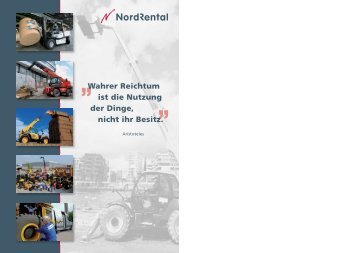 Broschüre - Nord-Rental Fördertechnik GmbH & Co.
