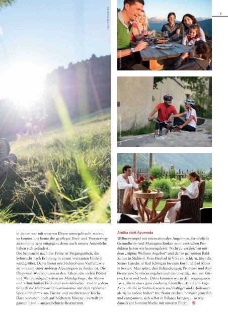 Südtirol Magazin Sommer 2016 - Die Welt