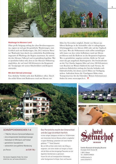 Südtirol Magazin Sommer 2016 - Die Welt