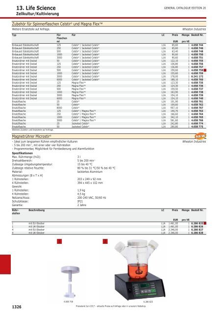 Bartelt-Katalog 2018/20