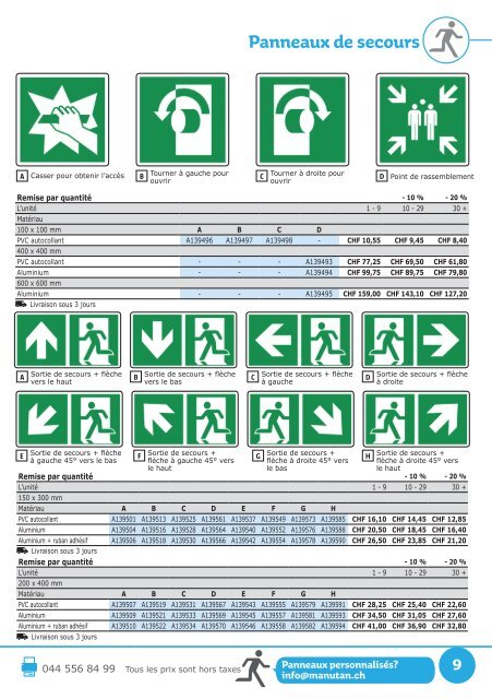 Signalétique 2018