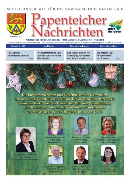 Papenteich Dezember 2017