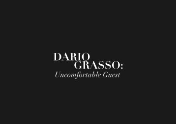 Catalog | Dario Grasso - Uncomfortable Guest