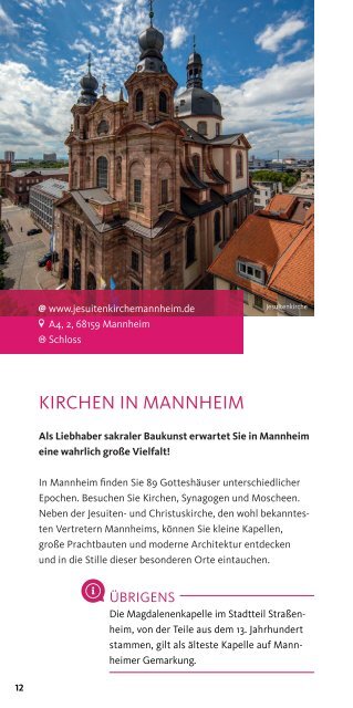 Mannheim Kulturgenuss