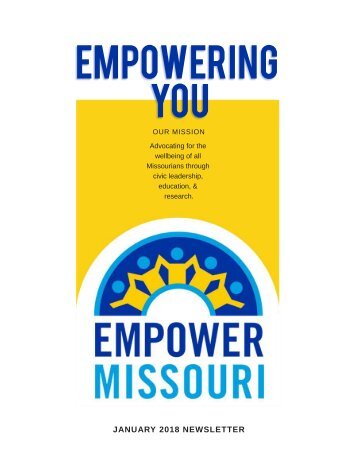 Empowering You January 2018 Newsetter