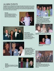 ALUMNI EVENTS - Stetson University