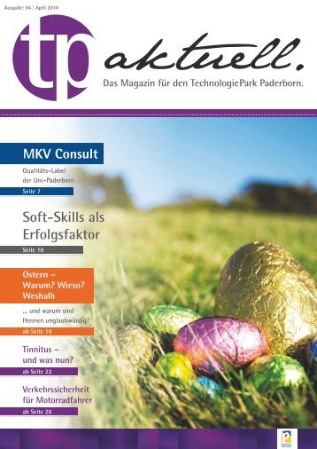 Soft-Skills als Erfolgsfaktor - TechnologiePark - Paderborn