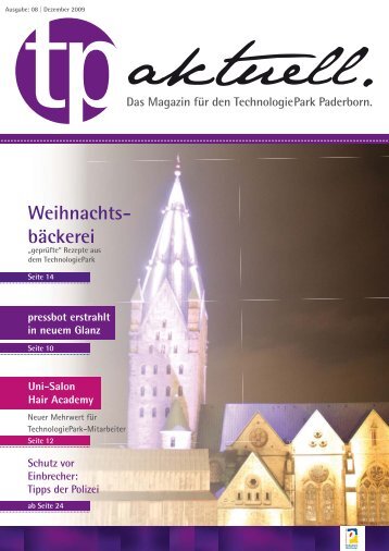 Weihnachts- bäckerei - TechnologiePark - Paderborn