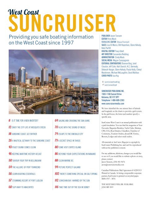 2018 SunCruiser West Coast