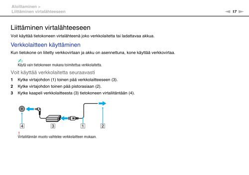 Sony VPCEB2E4E - VPCEB2E4E Mode d'emploi Finlandais