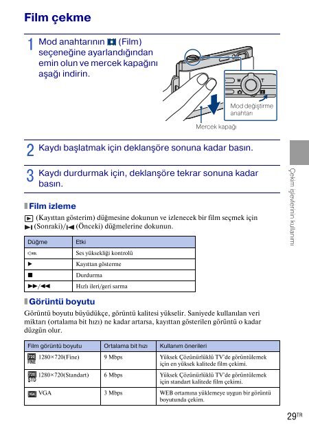 Sony DSC-T900 - DSC-T900 Consignes d&rsquo;utilisation Grec