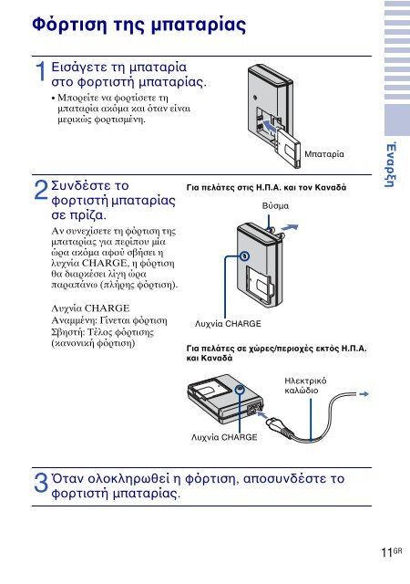 Sony DSC-T900 - DSC-T900 Consignes d&rsquo;utilisation Grec