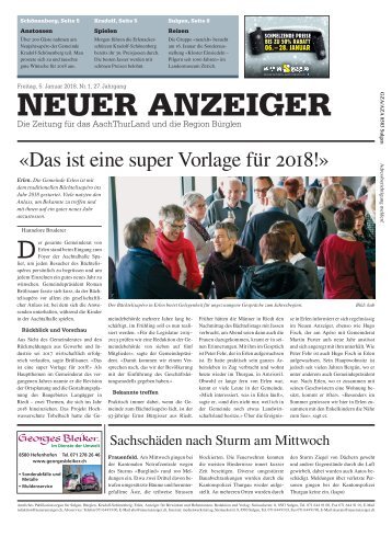 Neuer Anzeiger 5. Januar 2018