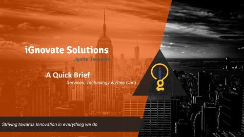 iGnovate Solutions Brief V1.0