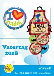 Vatertag: Luftballon Onlinekatalog, 2018