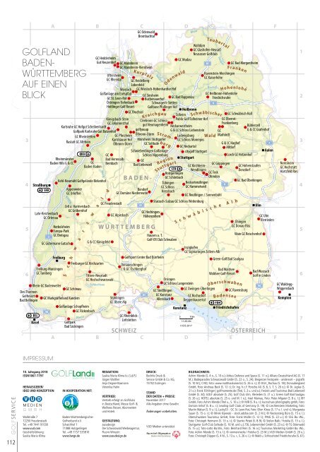 Golfland Baden-Württemberg 2018 - Schönes Spiel auf 90 Plätzen