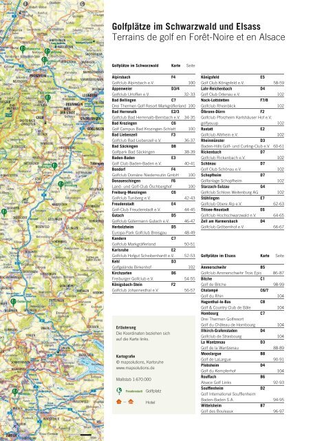 Das Magazin für den Schwarzwald- und Elsass-Golfurlaub 2018