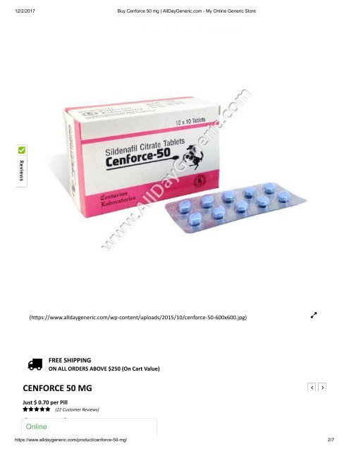 Buy Cenforce 50 mg _ AllDayGeneric