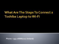 What Are The Steps To Connect a Toshiba Laptop to Wi-Fi