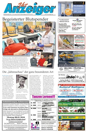 Ihr Anzeiger Bad Bramstedt 01 2018