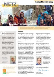 NETZ Bangladesch Annual Report 2013