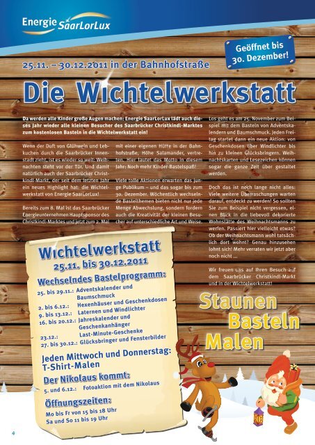 Ausgabe Winter 2011 (15 MB, PDF) - Energie SaarLorLux