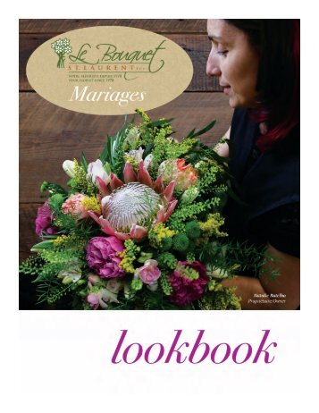 Lookbook de mariages par Montreal fleuriste Le Bouquet St Laurent