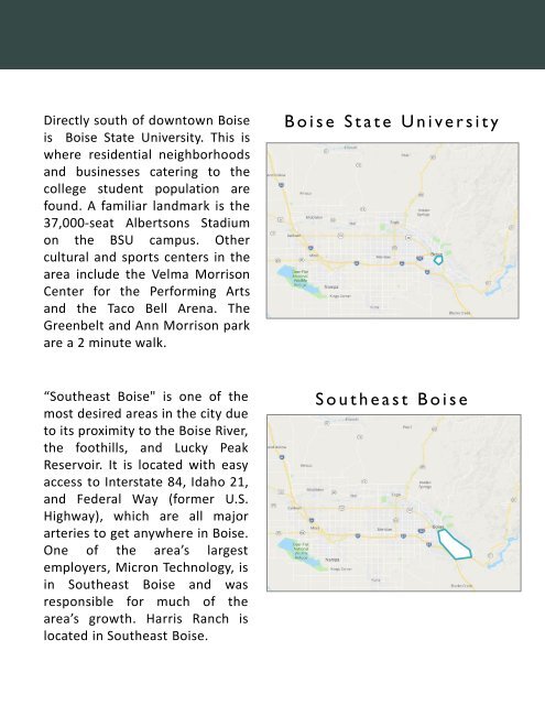 Boise Idaho Real Estate Guide