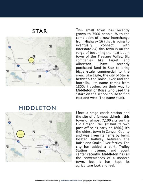 Boise Idaho Real Estate Guide