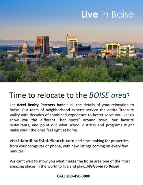 Boise Idaho Real Estate Guide