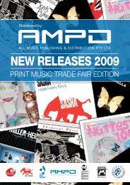 NEW RELEASES 2009 - AMPD