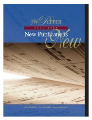 New Publications Jw Pepper