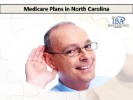 Medicare Plans in North Carolina