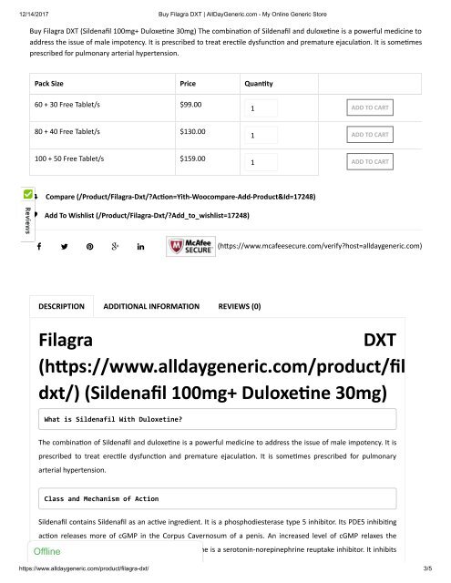 Buy Filagra DXT _ AllDayGeneric