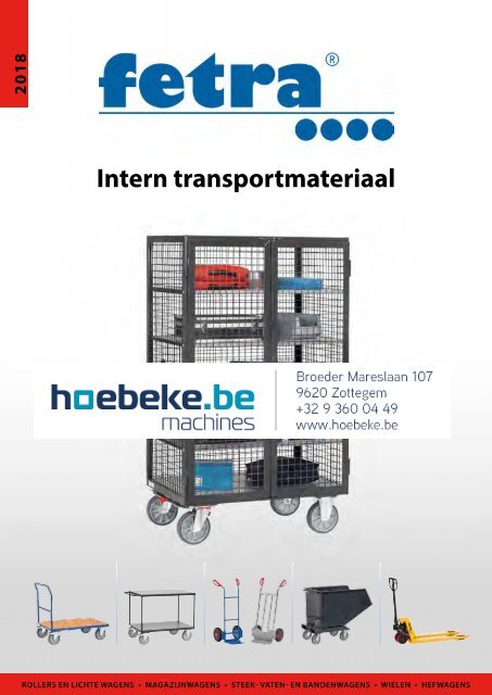 catalogus fetra 2018 hoebeke