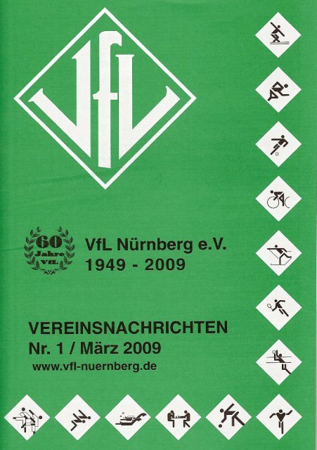 VfL Heft 1.2009 pdf - vfl-nuernberg. - VfL Nürnberg eV