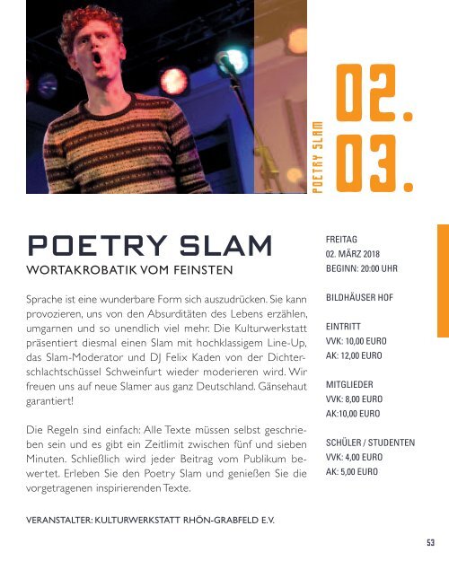 wir! kultur. bad neustadt. 01-05/18