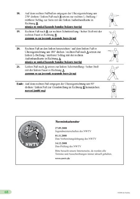 budoka 09 2008 - Dachverband für Budotechniken Nordrhein ...