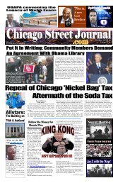 Put It In Writing - Chicago Street Journal for November 16, 2017