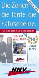 das sunshine-ticket - HNV - Heilbronner · Hohenloher · Haller ...