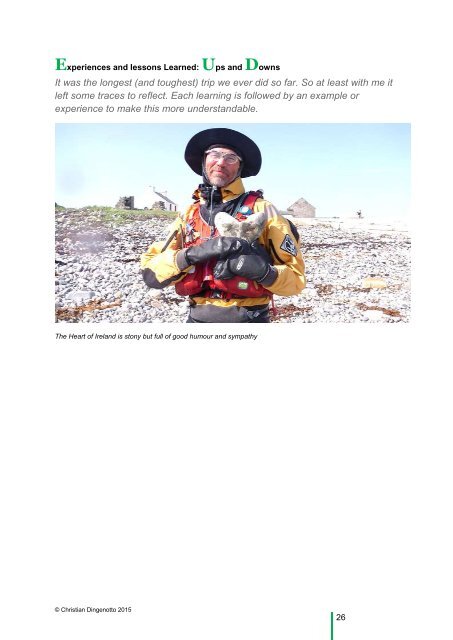 Seekajaktour: Umrundung Irlands im Seekajak 2015