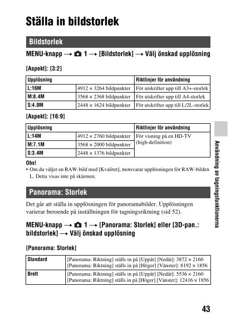 Sony SLT-A57M - SLT-A57M Consignes d&rsquo;utilisation Su&eacute;dois