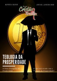 Teologia da Prosperidade (O Falso Evangelho)