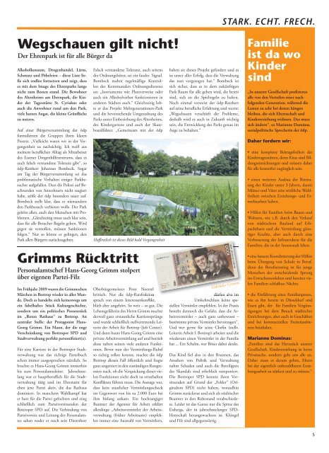 STADTGESPRÄCH (Zeitung) - ödp Bottrop