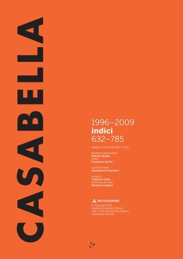 Indici CASABELLA 1996-2009